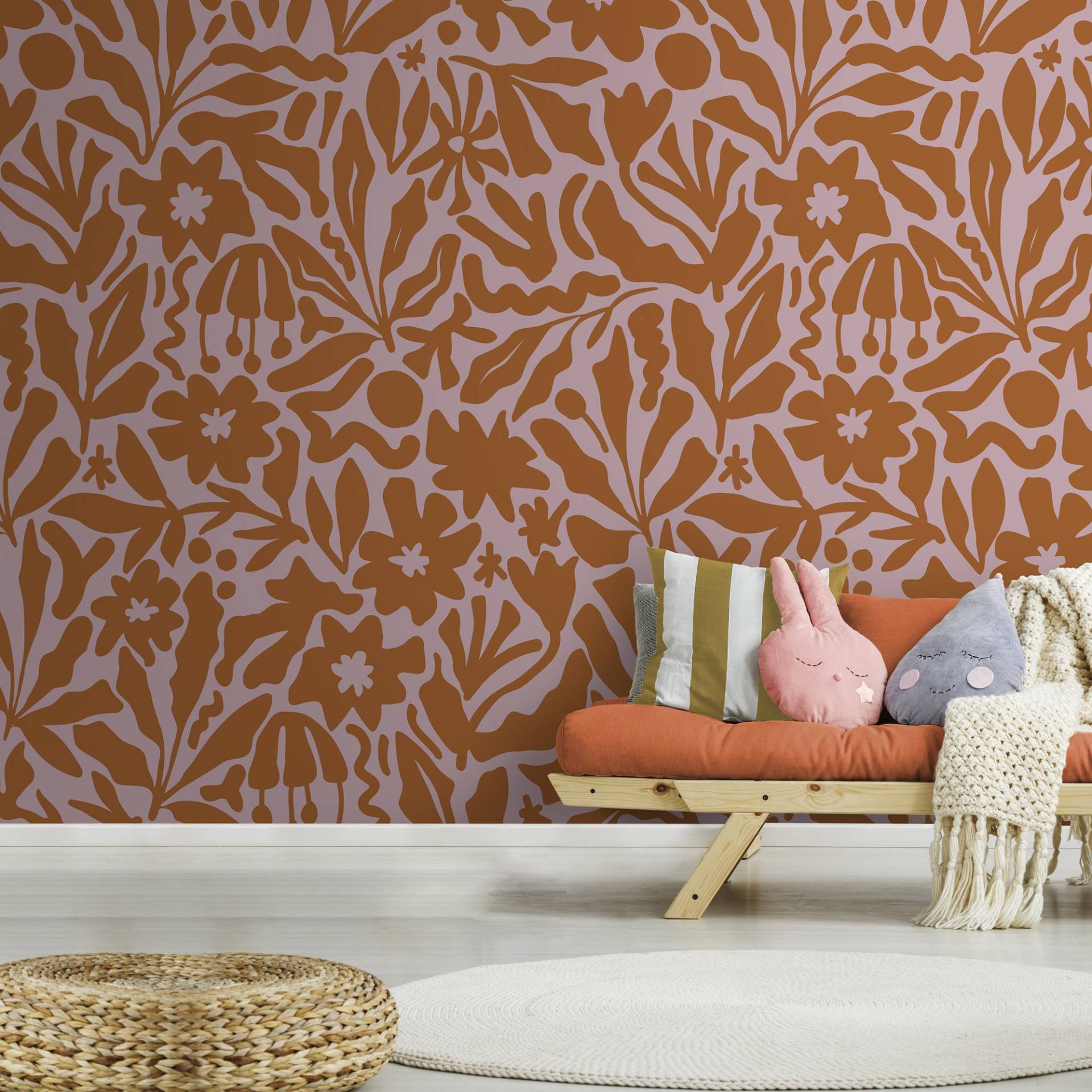 Art for the home Fototapete "Grafik Joy" grafisch glatt Design Tapeten von Art For The Home