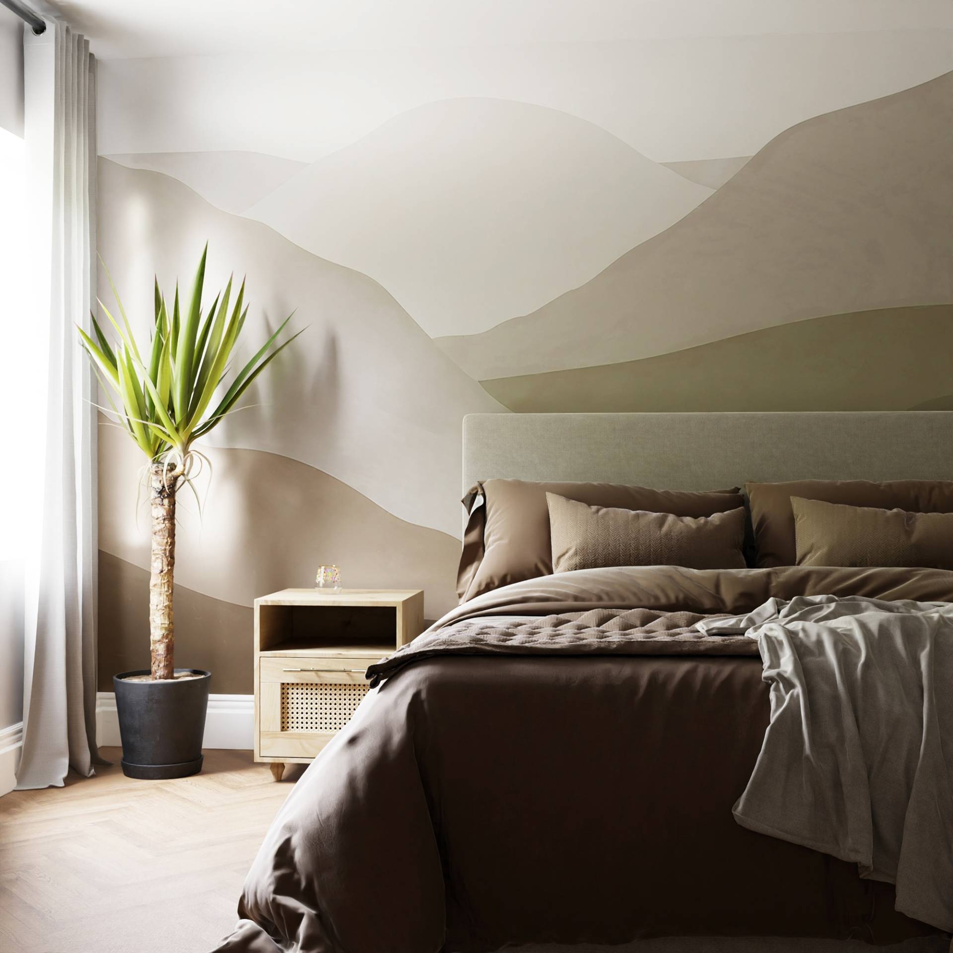 Art for the home Fototapete "Horizontlandschaft" Motiv glatt Design Tapeten von Art For The Home