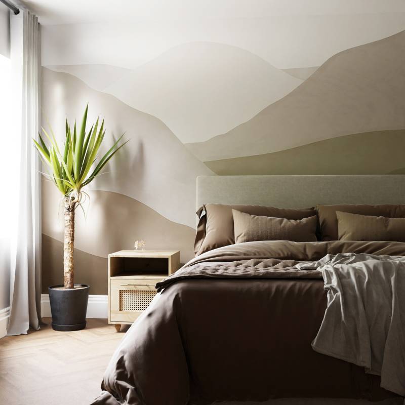 Art for the home Fototapete "Horizontlandschaft" Motiv glatt Design Tapeten von Art For The Home