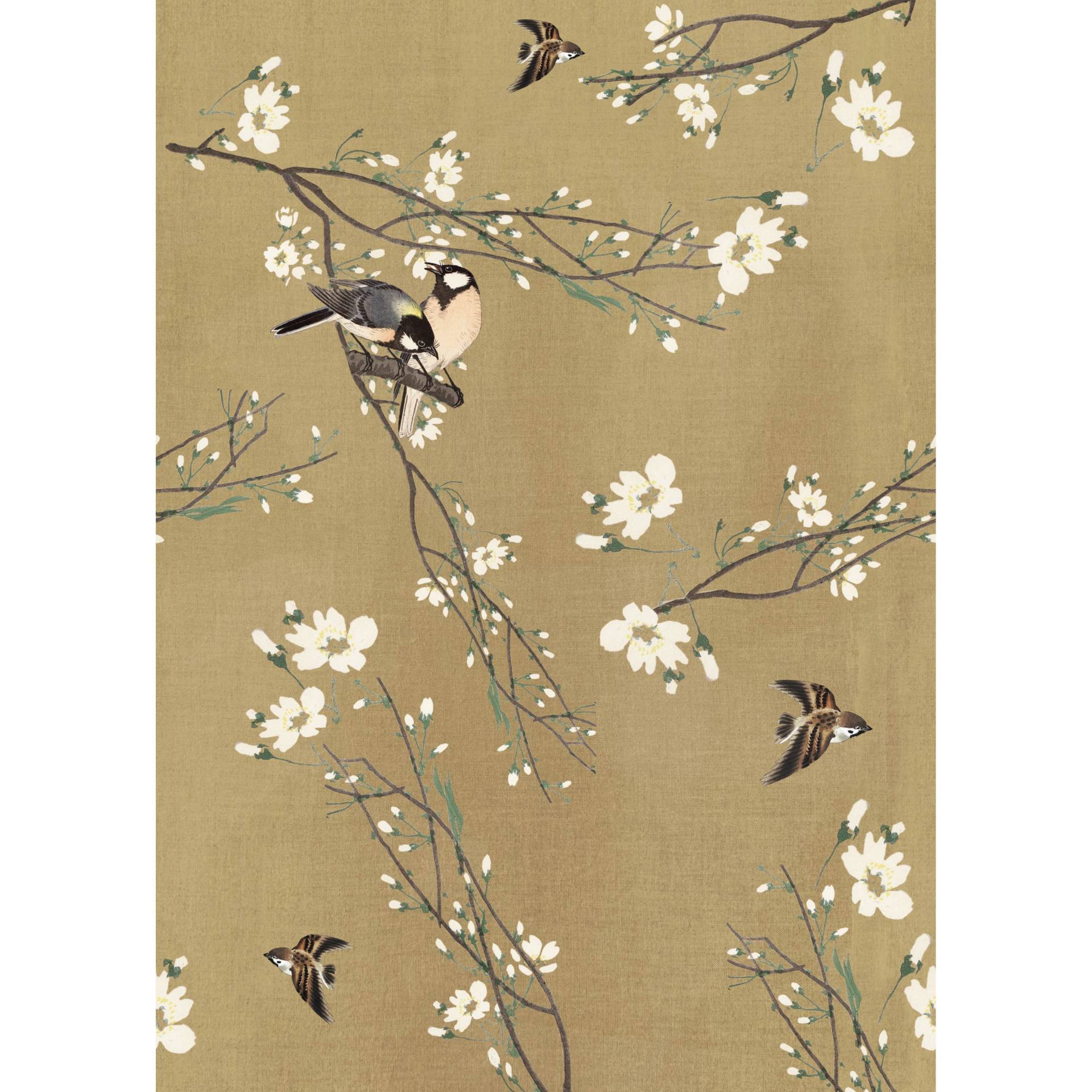 Art for the home Fototapete "Japan" animal print glatt Mehrfarbig - 280cmx200cm von Art For The Home