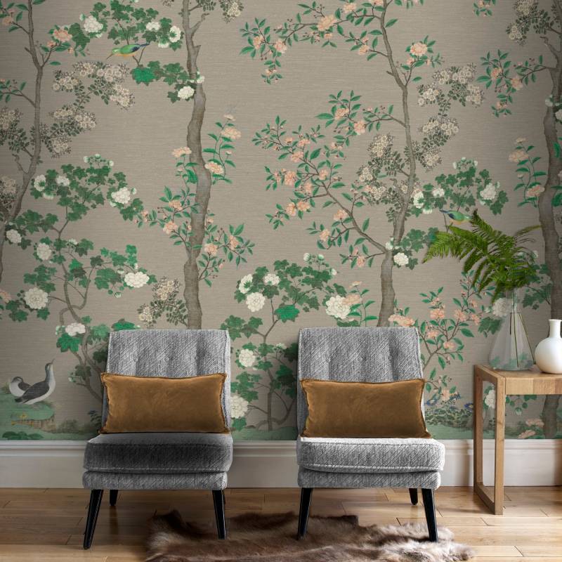 Art for the home Fototapete "Rachelle" geblümt glatt Design Tapeten von Art For The Home