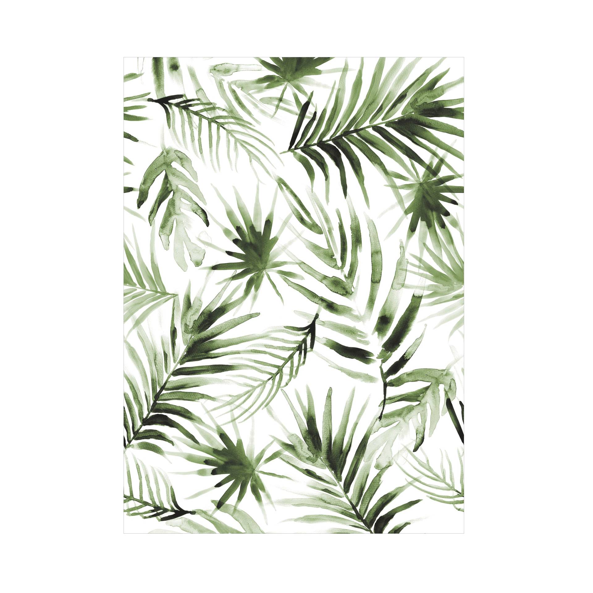 Art for the home Fototapete "Sandra" botanisch glatt Grün - 200x280cm von Art For The Home