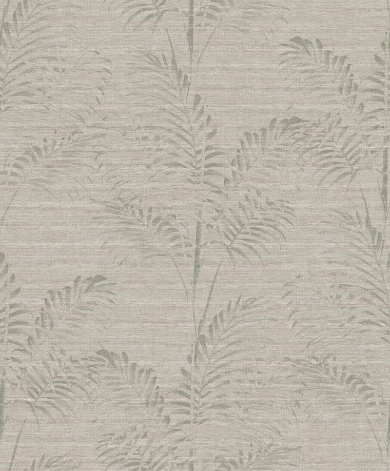 Art for the home Vliestapete "Pure Nature Palme" botanisch glatt Grün - 53x10m von Art For The Home