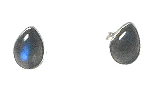 Art Gecko Ohrstecker Tropfenform LABRADORITE Sterling Silber 925 5 x 7 mm Art Gecko Ohrstecker Tropfenform LABRADORITE Sterling Silber 925 5 x 7 mm von Art Gecko