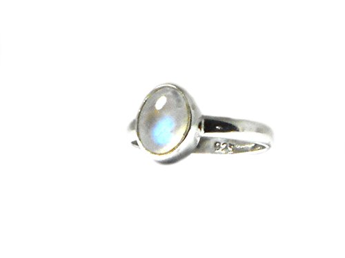 Mondstein Ring Sterling Silber 925 (LLR2702161), Silber, Mondstein von Art Gecko
