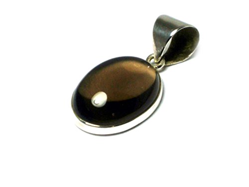 SQP2210141 Anhänger Sterling-Silber 925 Rauchquarz von Art Gecko