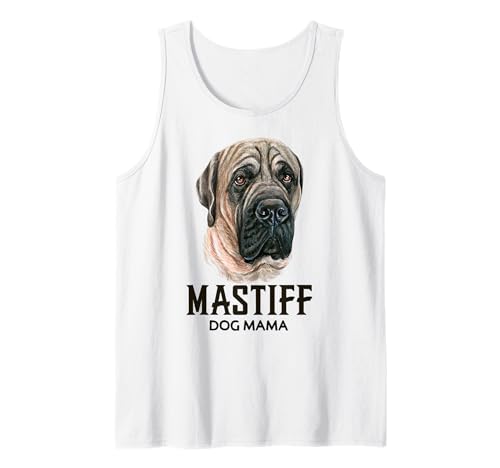 Bekleidung von Mastiff Dog Mama English Mastiff Mama für Tierliebhaber Tank Top von Art-Wear