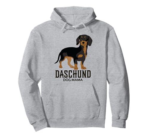 Dackel Hund Mama Niedliches Haustier Tierliebhaber Design Frauen Pullover Hoodie von Art-Wear