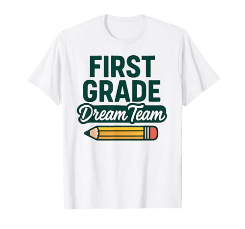 First Grade Team Back to School Lehrer, Mitarbeiter, Kinder T-Shirt First Grade Team Back to School Lehrer, Mitarbeiter, Kinder T-Shirt von Art-Wear