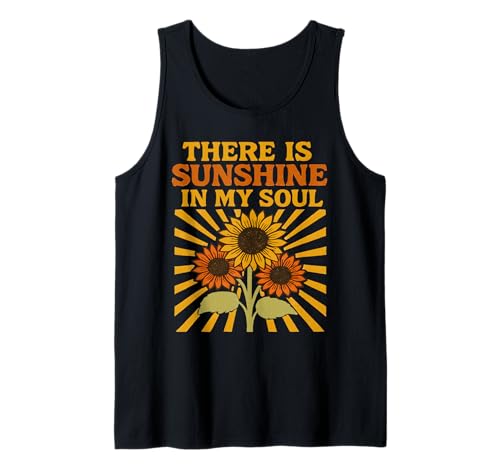 Sunshine in My Soul Sonnenblume Herbst Bekleidung für Damen Tank Top von Art-Wear