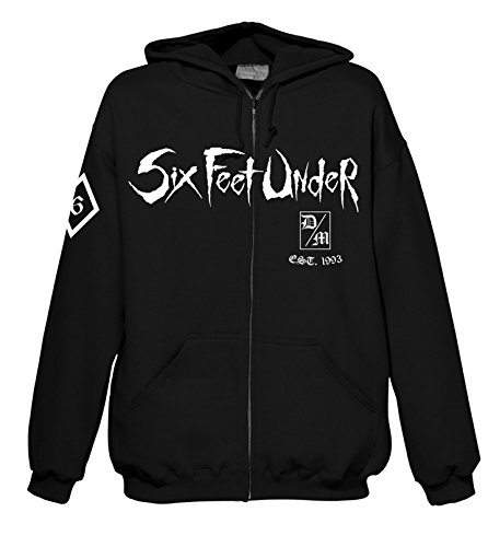 Art Worx Six Feet Under Six Feet Under - Death Metal Hood-Zip Hood-Zip 2XL von Art Worx