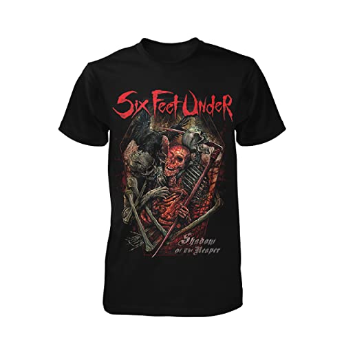 Six Feet Under - Shadow of The Reaper T-Shirt (5XL) von Art Worx