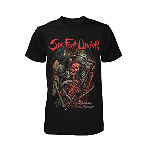 Six Feet Under - Shadow of The Reaper T-Shirt (M) von Art Worx