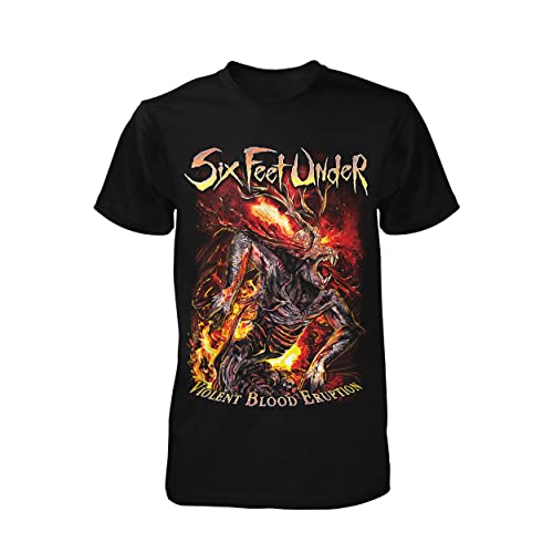 Six Feet Under - Violent Blood Eruption T-Shirt (3XL) von Art Worx