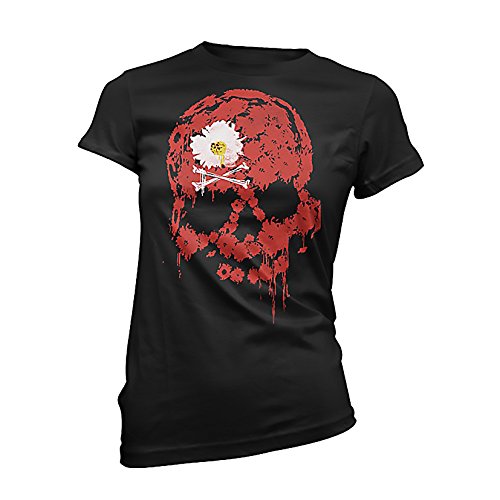 The Dead Daisies Red Skull Girl Girly T-Shirt M von Art Worx