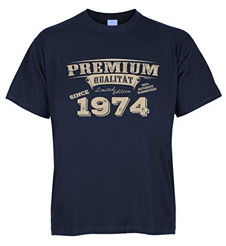 Premium Qualität Since 1974 T-Shirt Bio-Baumwolle von Art & Detail Shirt