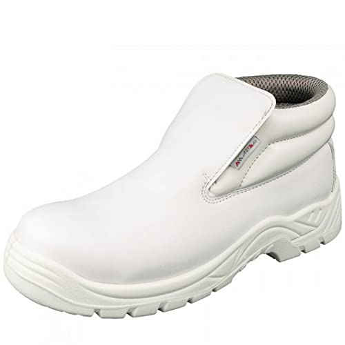Arbeitsschuhe ArtMas Kochschuhe BT White S2 Hochschuhe 47 von Art.Master