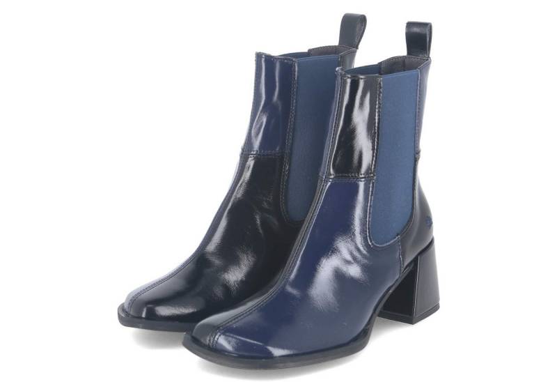 Art Art 1707 Nappa Shinny Navy Damen Lackleder blau Schlupfstiefel von Art