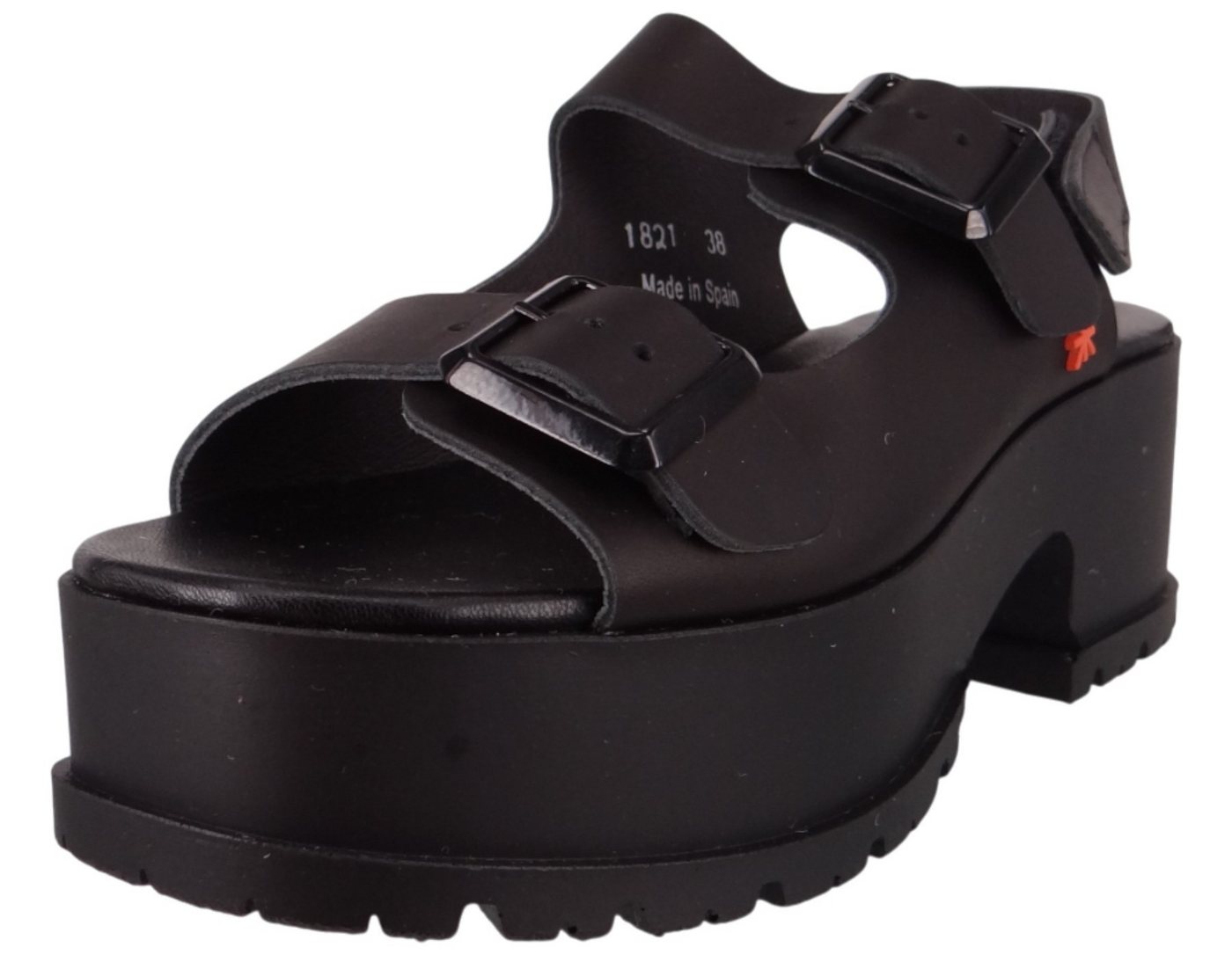 Art A1821 Manchester Grass Waxed Black Sandale von Art