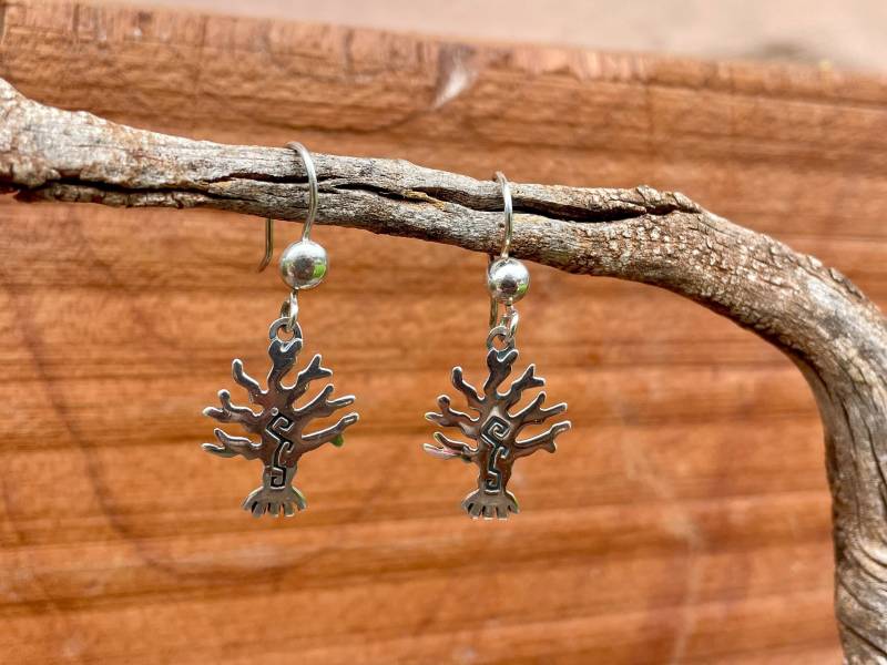 950Er Silber Baum Ohrringe von ArtAndean