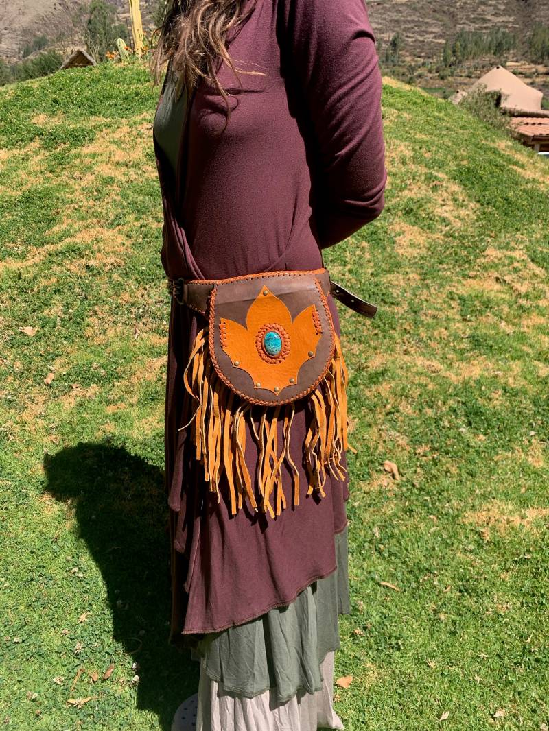 Leder Hüfttasche von ArtAndean