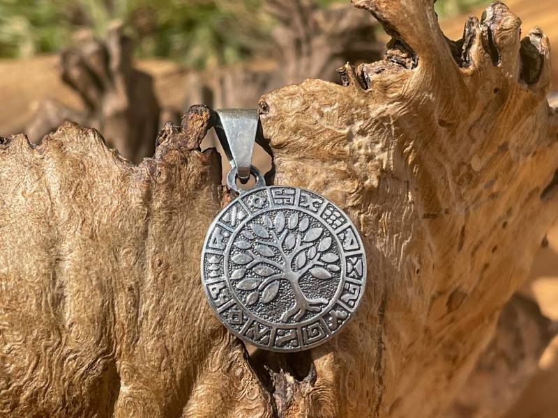 Silber Baum Anhänger von ArtAndean