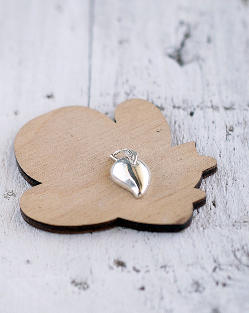 Mango Halskette Anhänger Fruit Tropical Schmuck Beach von ArtBerryStore