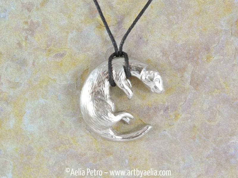 Zinn Frettchen Halskette - Auf Lager Und Versandfertig Ein Tolles Geschenk Für Haustier-Eltern Naturliebhaber Zinn Frettchen Halskette - Auf Lager Und Versandfertig Ein Tolles Geschenk Für Haustier-Eltern Naturliebhaber von ArtByAelia