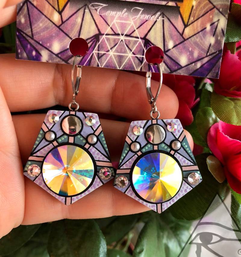 Prisma-Ohrringe Prisma-Ohrringe von ArtByHollyPawson