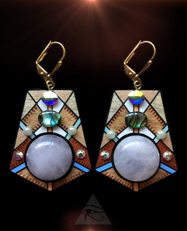 Quarzohrringe Quarzohrringe von ArtByHollyPawson