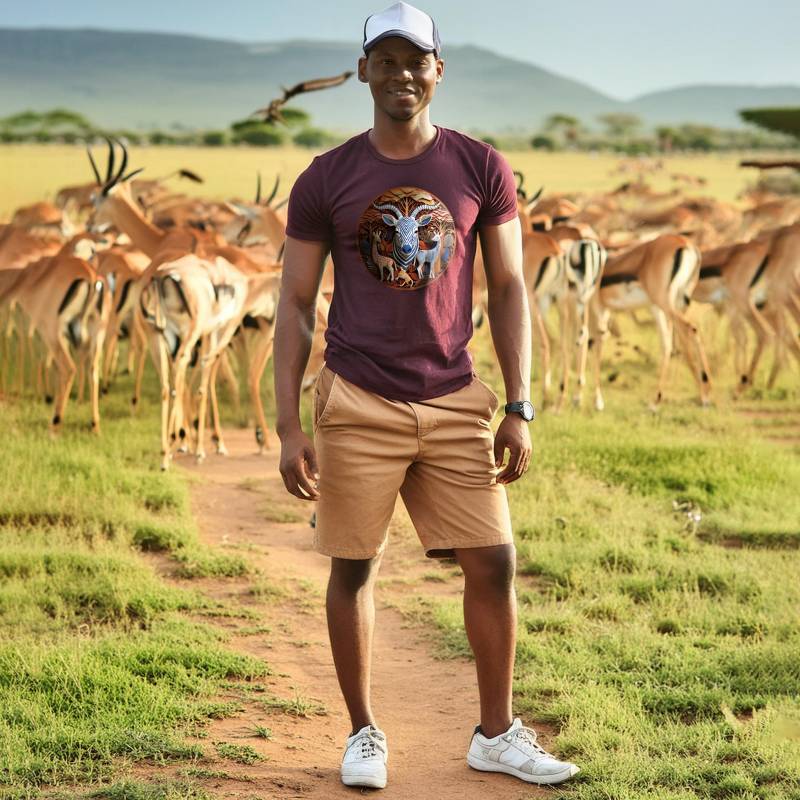 Entdecken Sie Ihren Einzigartigen Stil Mit Unseren Außergewöhnlichen Designs Wir Legen Großen Wert Auf Kreativität Bei T-Shirts von ArtByKangaroo