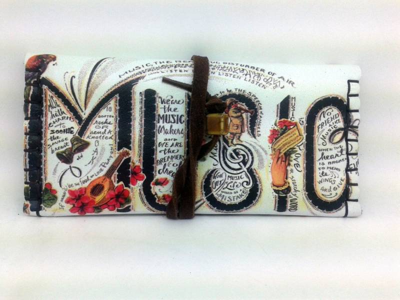 Musik Kunst, Tabakbeutel Musik Kunst, Tabakbeutel von ArtDesignStudioCy