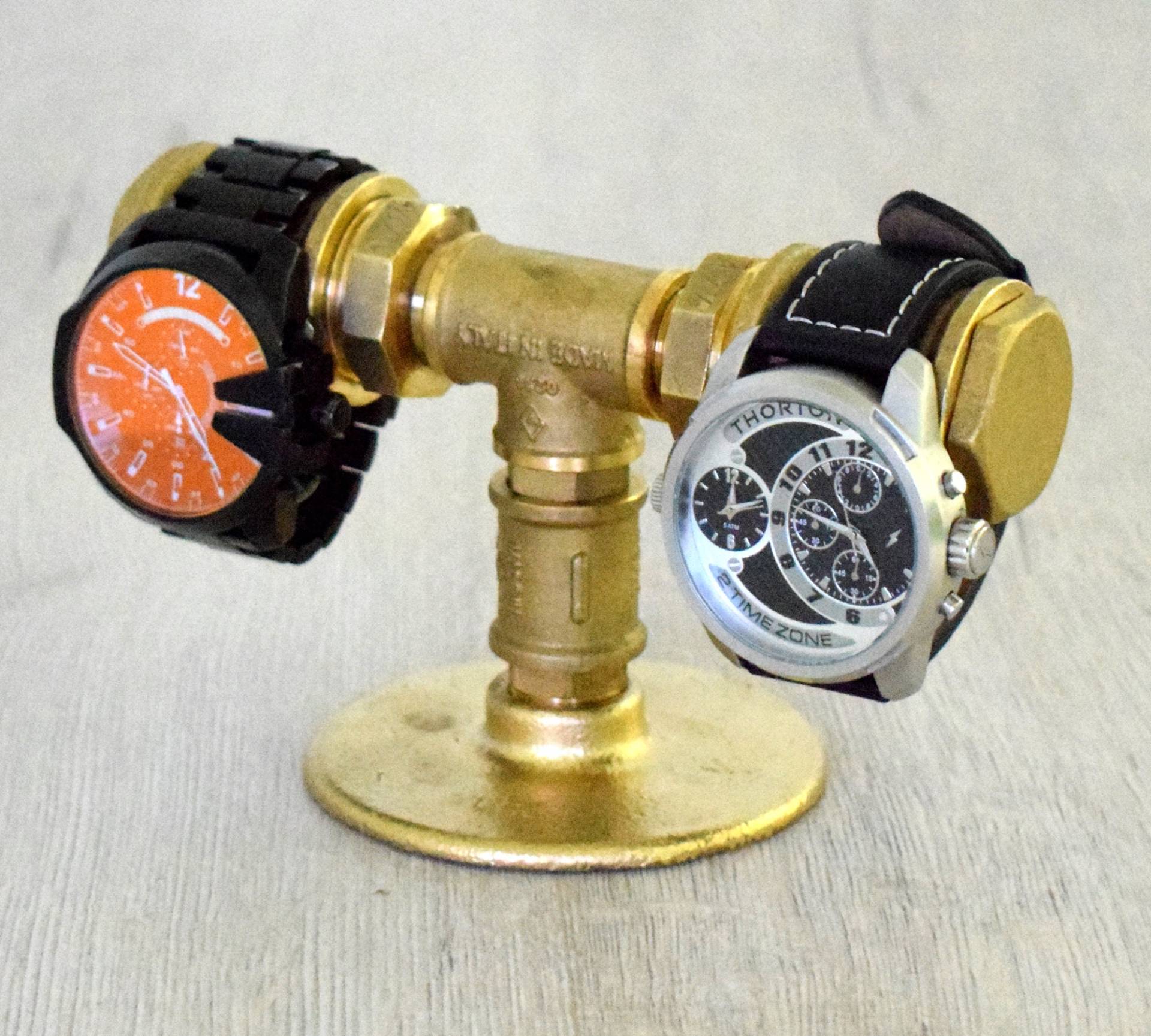 Uhrenhalter, Uhrenständer, Uhrenständer Für Zwei Uhren, Uhrenaufbewahrung, Geschenke Ihn, Jubiläumsgeschenke Uhrenhalter, Uhrenständer, Uhrenständer Für Zwei Uhren, Uhrenaufbewahrung, Geschenke Ihn, Jubiläumsgeschenke von ArtDesignStudioCy