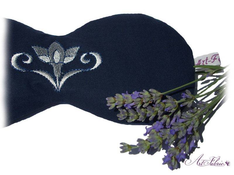 Augenkissen Lotus Raps Amaranth Lavendel Euphrasia von ArtFabric