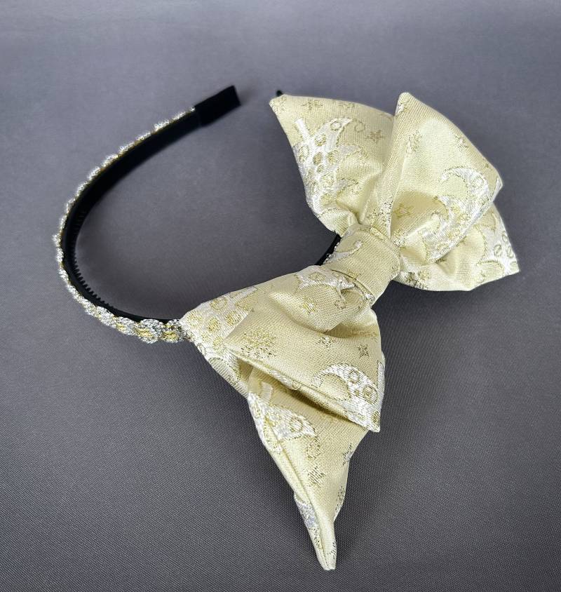 Gold Bogen Stirnband Weihnachten Hartes Kleinkind Mädchen Schimmer Sparkly Glitter Big Bow Geschenk Gold Bogen Stirnband Weihnachten Hartes Kleinkind Mädchen Schimmer Sparkly Glitter Big Bow Geschenk von ArtFlowerSilk