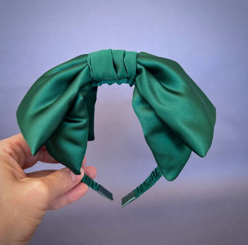 Smaragdgrün Schleifenstirnband, Schleifstirnband, Party Hochzeit Stirnband, Mädchen Frauen Erwachsene Stirnband, Damen Stirnband, Satin Schleife Smaragdgrün Schleifenstirnband, Schleifstirnband, Party Hochzeit Stirnband, Mädchen Frauen Erwachsene Stirnband, Damen Stirnband, Satin Schleife von ArtFlowerSilk
