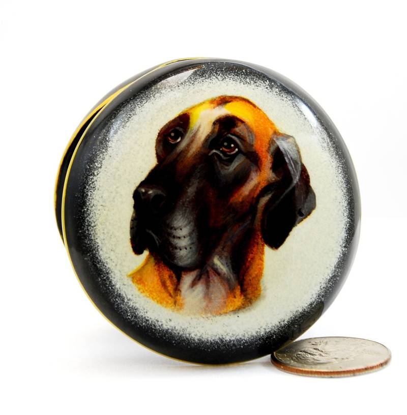 Beliebte Haustiere Lackschatulle/Mein Lieblingshund Handbemalt Box Für Geschenk Kunststil Sammlerstück Ölfarbe Schmuckschatulle Wohndekor von ArtGIV