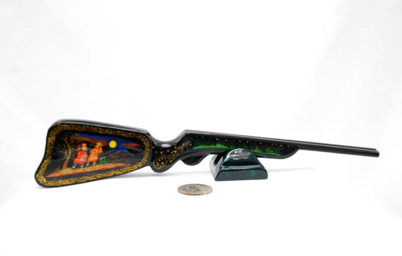 Schmuckschatulle - Büchse/Kunstgeschenk Motiv Des Märchens Jagd Handarbeit Sammlerstück Ölfarbe Für Den Jäger von ArtGIV