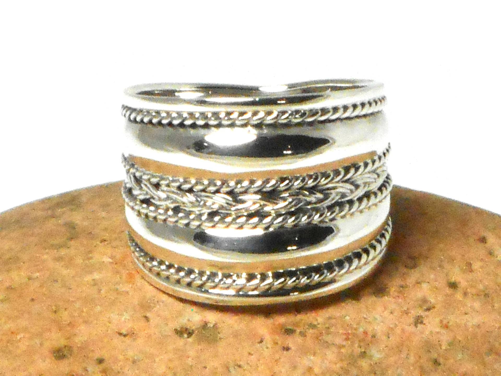 Großer Ring Aus 925Er Sterlingsilber von ArtGeckoJewellery
