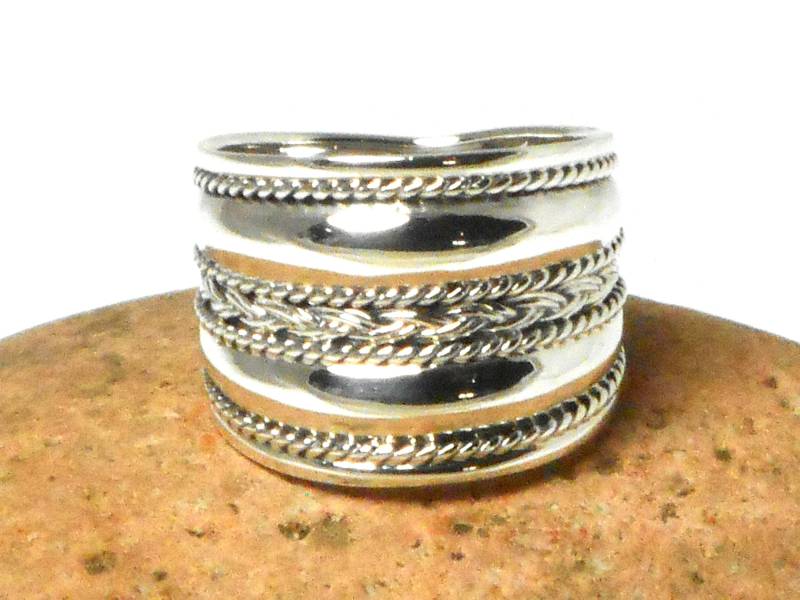 Großer Ring Aus 925Er Sterlingsilber von ArtGeckoJewellery