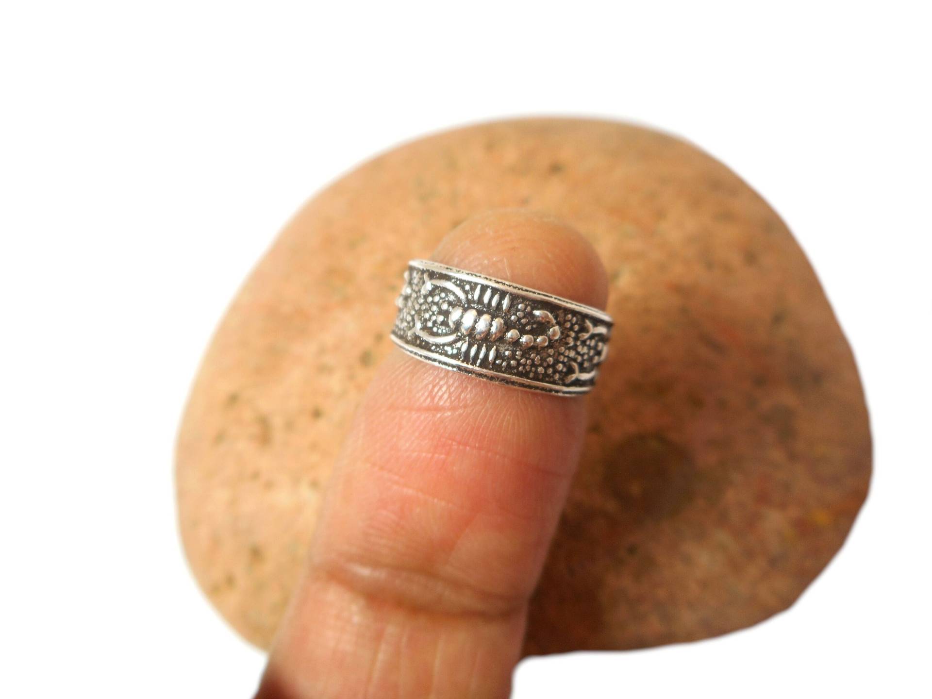 Verstellbarer 925 Sterling Silber Skorpion Zehenring von ArtGeckoJewellery