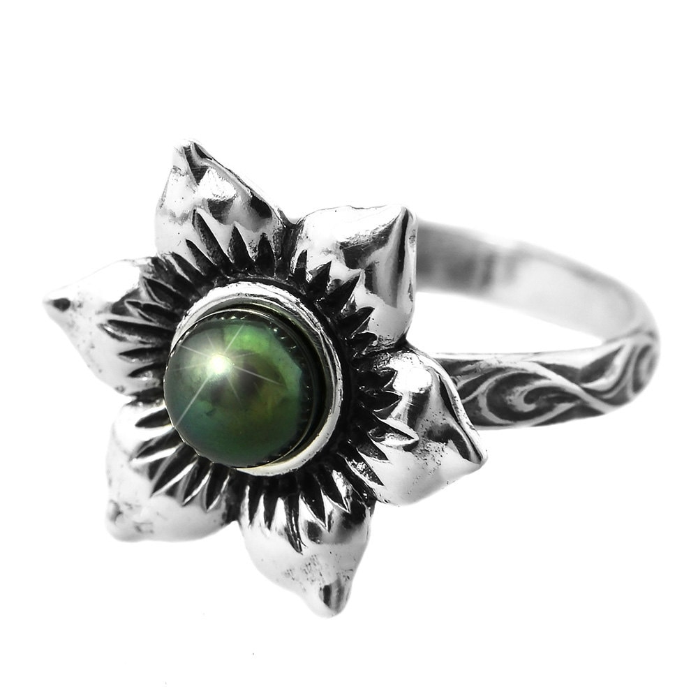 Perle Silber-Ring, Handarbeit 925 Sterling Silber Ring Perle Silber-Ring, Handarbeit 925 Sterling Silber Ring von ArtGema