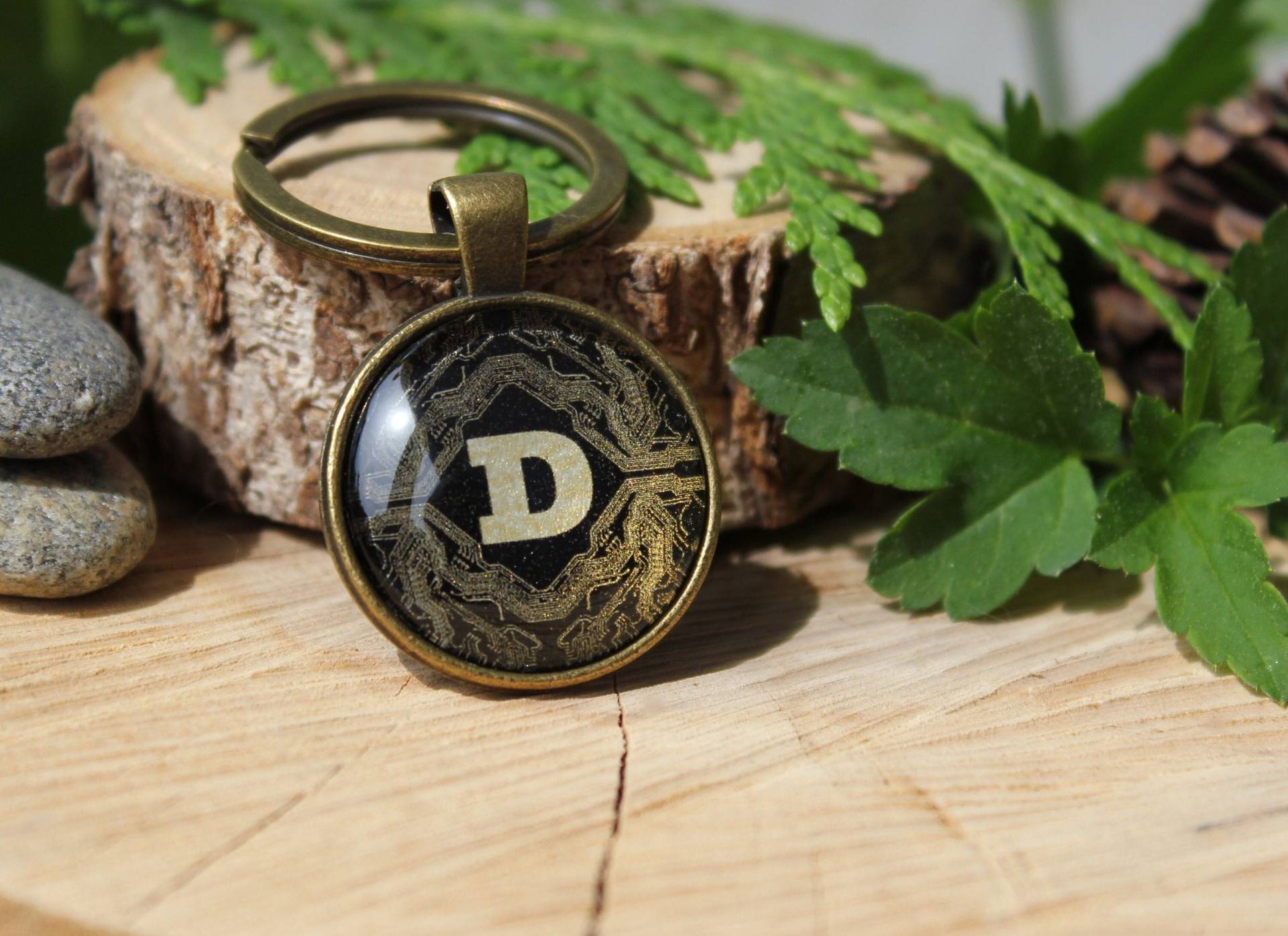 Doge Münz Schlüsselanhänger | Schlüsselring Schmuck Personalisiertes Männer Geschenk von ArtHarmony