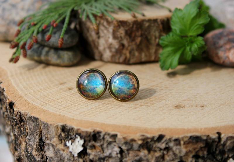 Orion Nebel Ohrstecker | Ohrringe Galaxy Schmuck von ArtHarmony