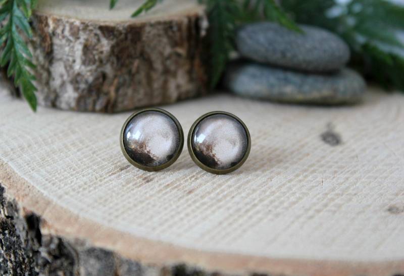 Pluto Ohrstecker | Galaxy Schmuck Space Ohrringe Personalisiertes Geschenk von ArtHarmony