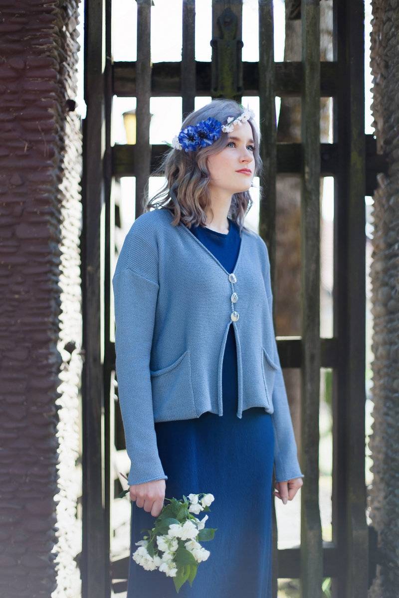 Baumwoll-Cardigan Mit Taschen Baumwoll-Cardigan Mit Taschen von ArtHermina