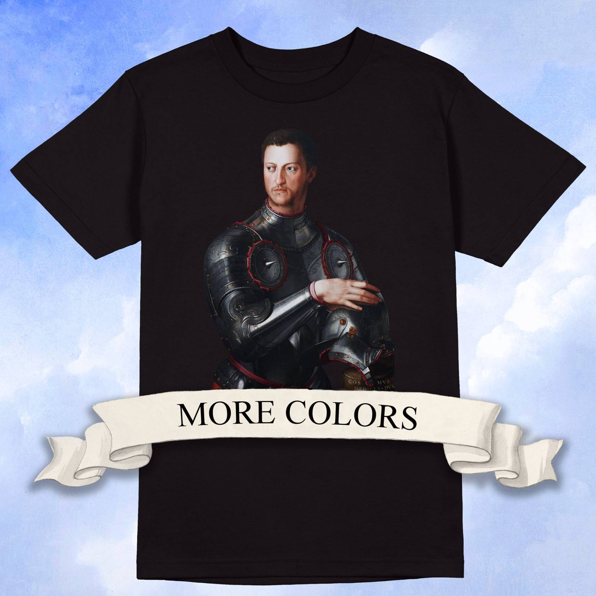 Agnolo Bronzino - Cosimo I De' Medici T-Shirt, Renaissance Shirt von ArtHistoryClub2