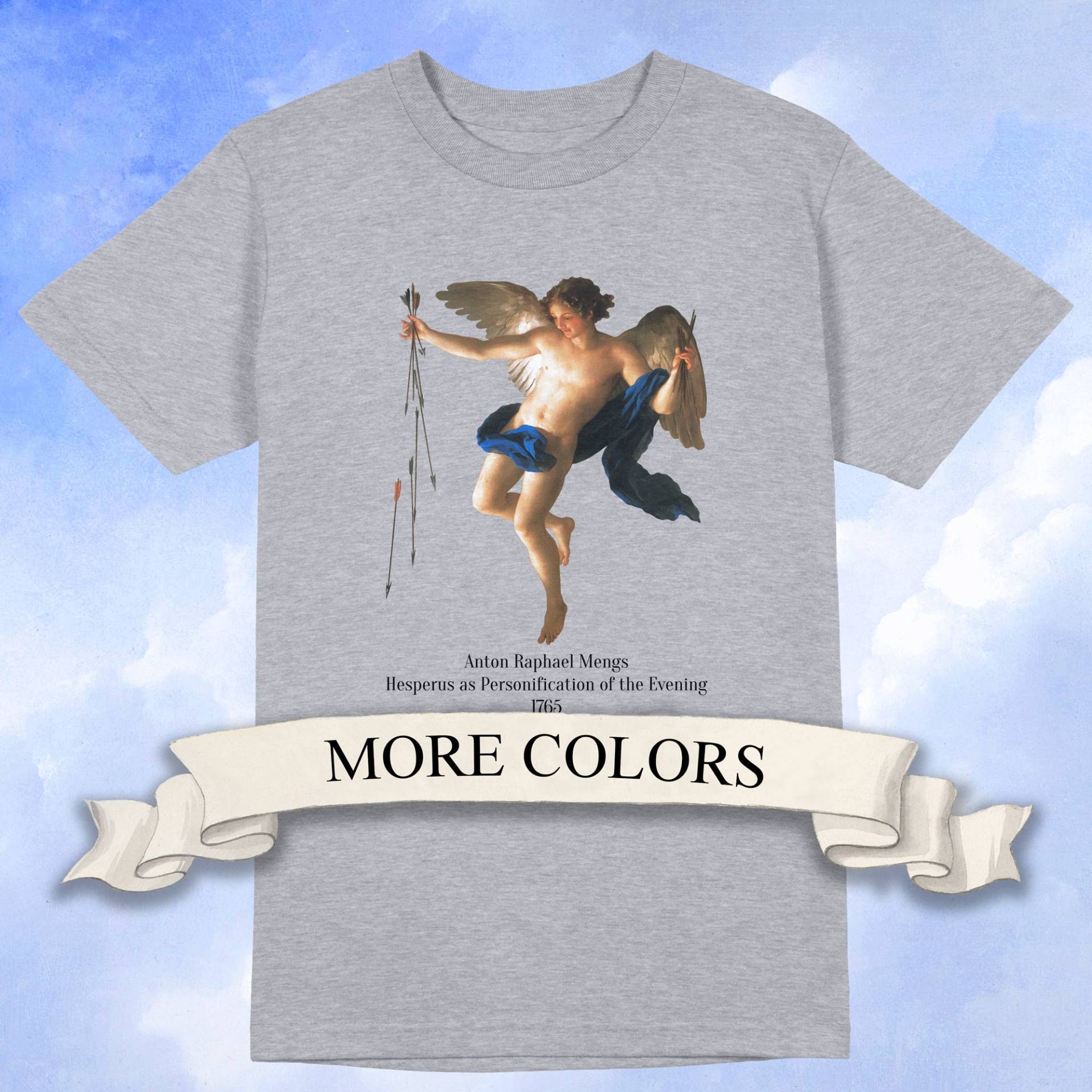 Anton Raphael Mengs - Hesperus Als Personifikation Des Abends Unisex T-Shirt von ArtHistoryClub2