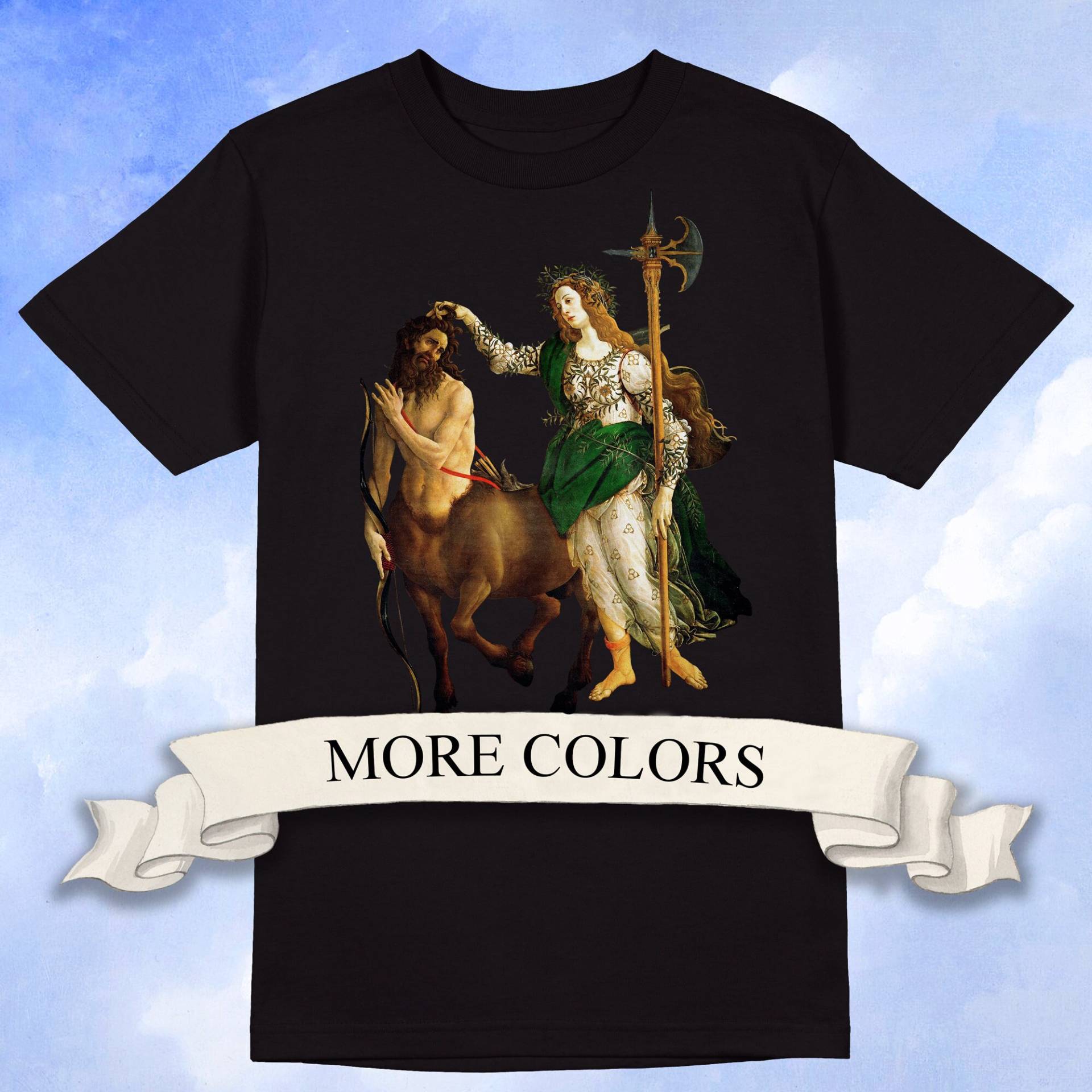 Botticelli Pallas Und Das Centaur T-Shirt, Renaissance Shirt von ArtHistoryClub2