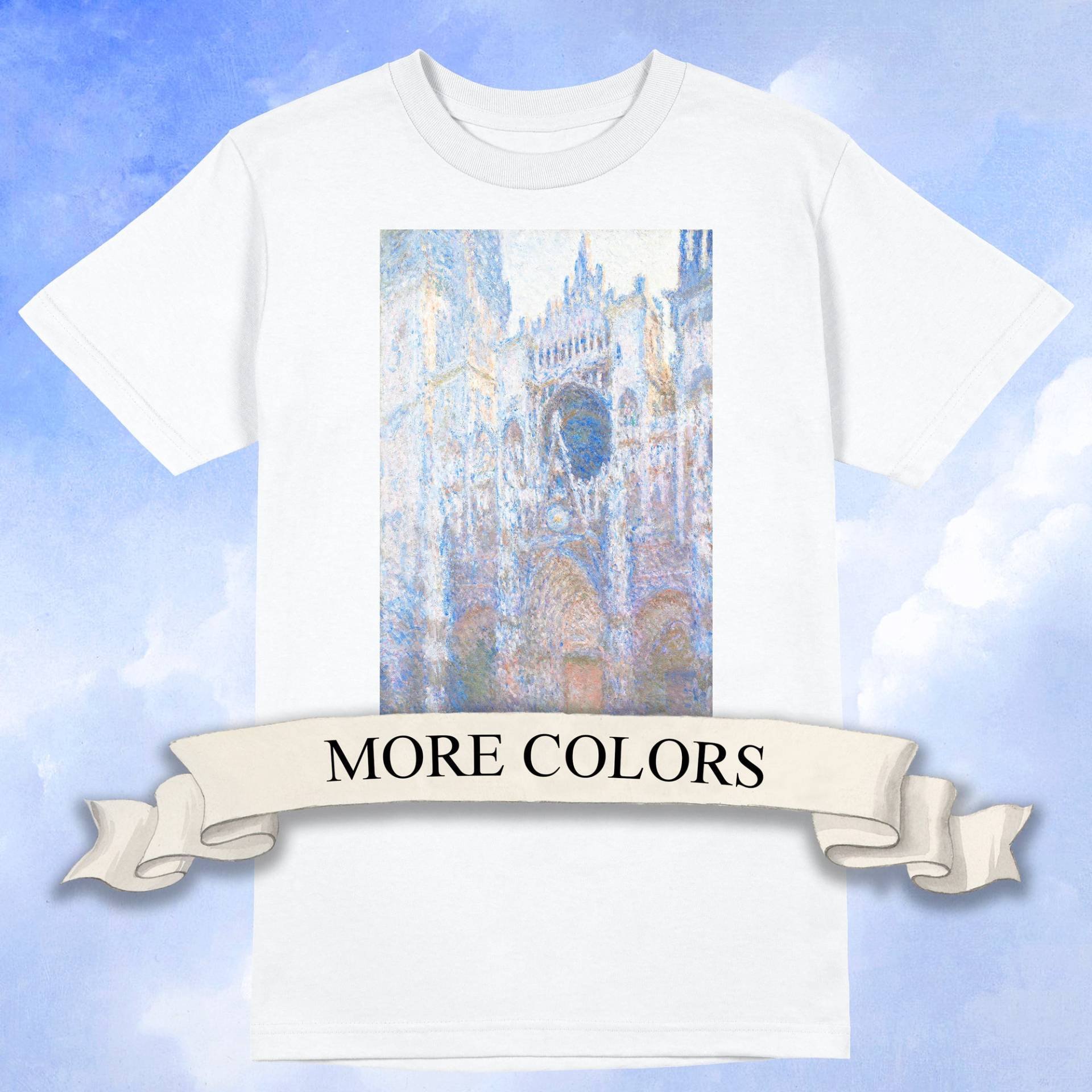 Claude Monet - Rouen Cathedral T-Shirt, Art Shirt von ArtHistoryClub2